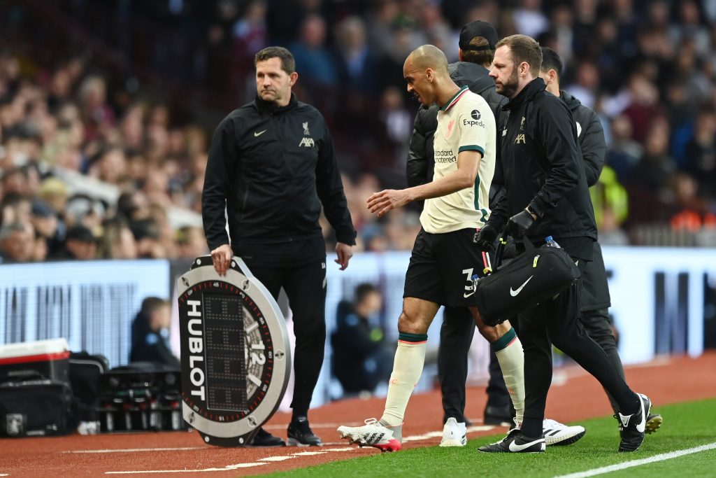 Fabinho will miss the FA Cup final vs Chelsea with a hamstring injury. (Photo by Shaun Botterill/Getty Images)