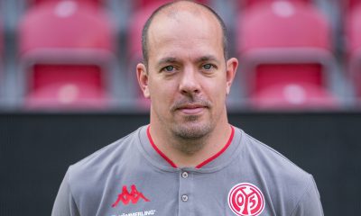 Christopher Rohrbeck, was the Head of therapy at Mainz 05. (Photo by Christian Kaspar-Bartke/Getty Images)