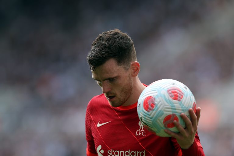 Liverpool manager Jurgen Klopp provides injury update on defender Andy Robertson.