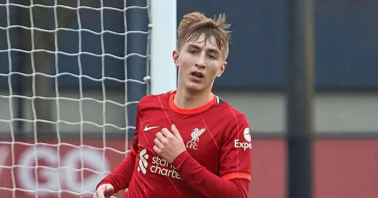 Max Woltman in action for Liverpool. (Image: As found on Liverpool Echo)