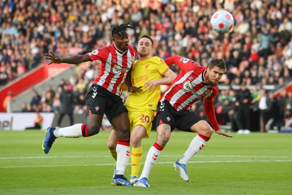 Liverpool told bizarre reason why VAR did not rule out Southampton opener for a foul on Diogo Jota