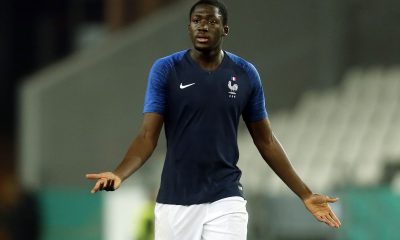 Ibrahima Konate during a France U21 match