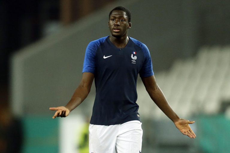 Ibrahima Konate of France and Liverpool. (Photo: LEON KUEGELER/AFP via Getty Images)