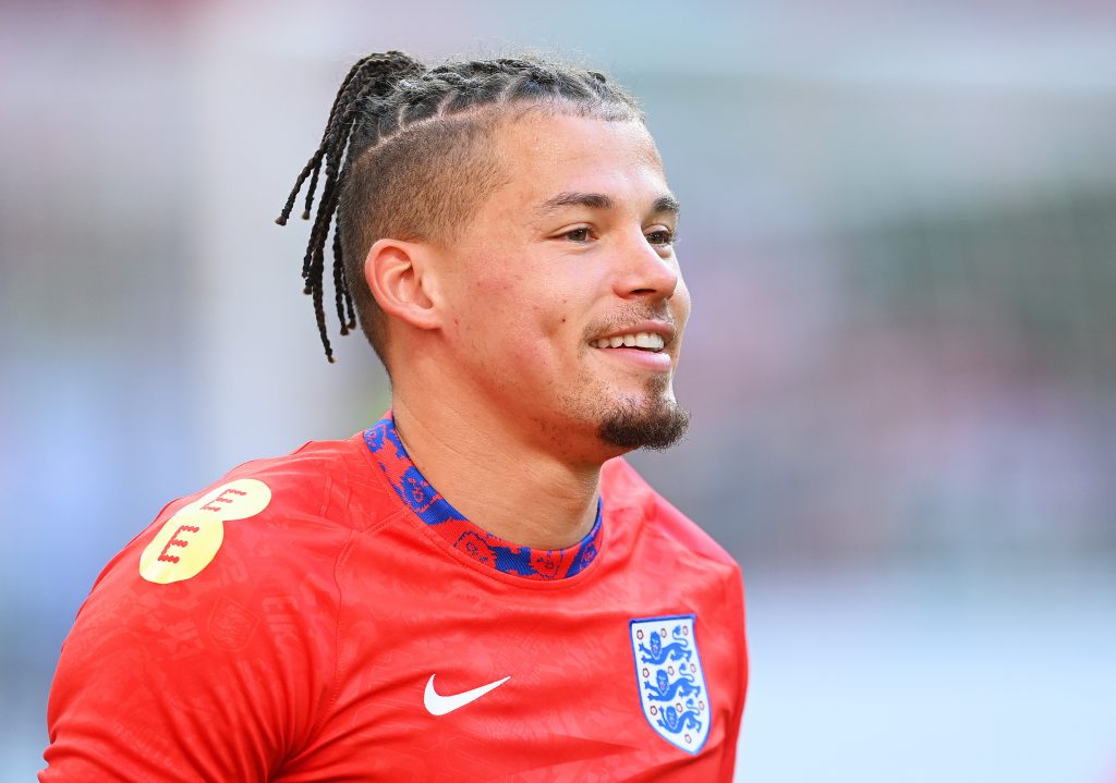 Kalvin Phillips of England before the UEFA Nations League game against Hungary.