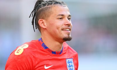 Kalvin Phillips of England before the UEFA Nations League game against Hungary.