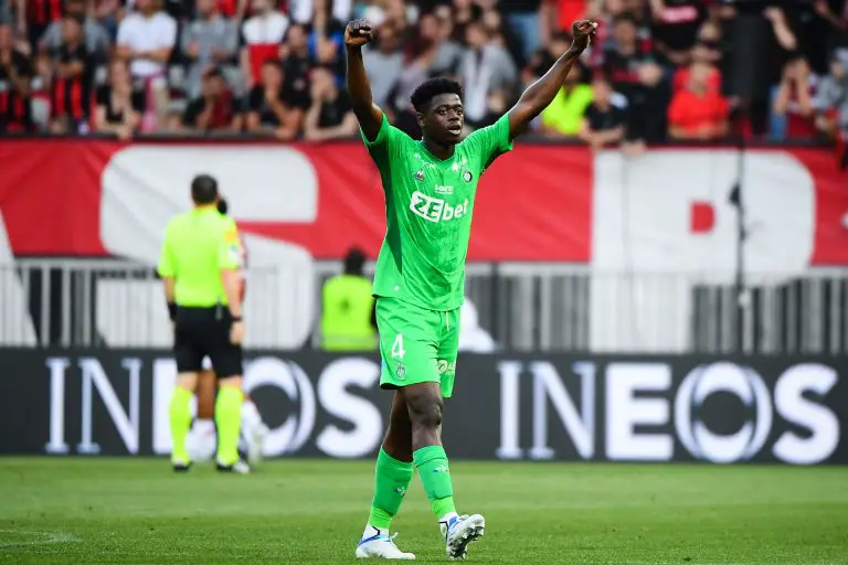 Saint-Etienne Defender Saidou Sow is a talented teenager.