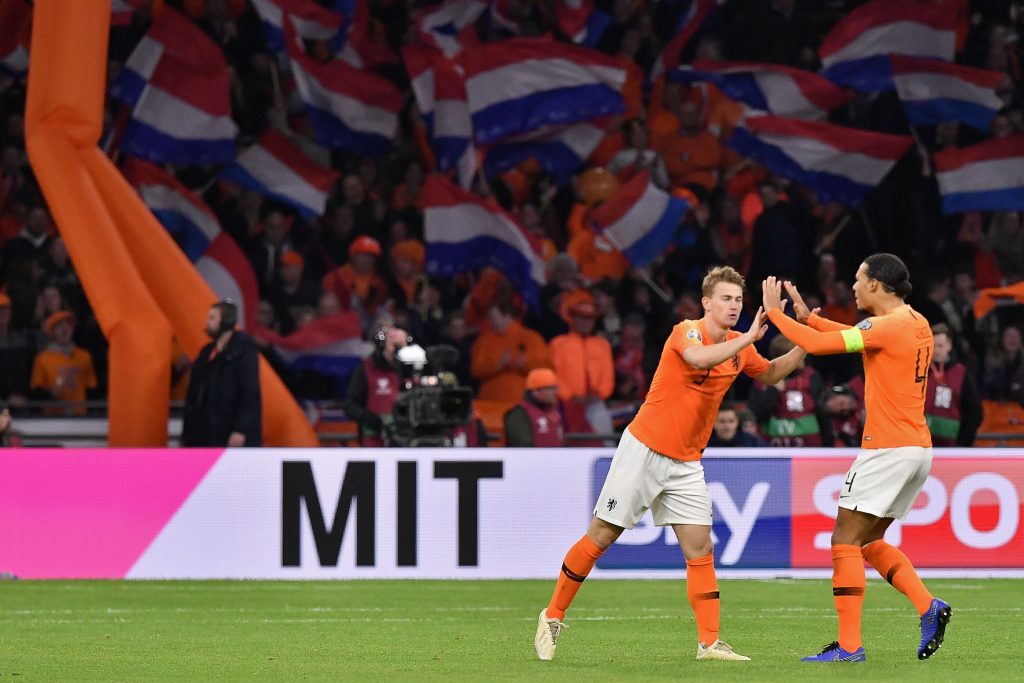 Matthijs De Ligt and Virgil van Dijk are partners for the Netherlands.