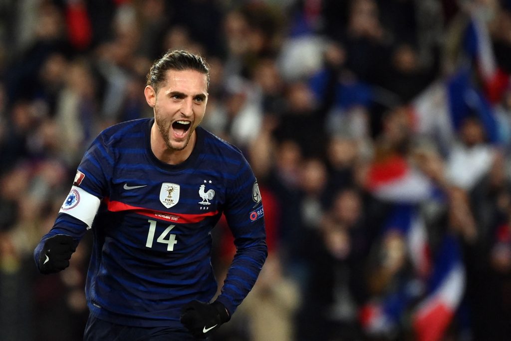 Adrien Rabiot is a full international for France.