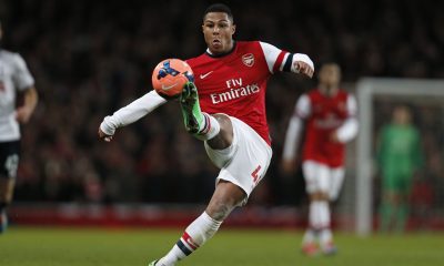 Serge Gnabry during his time with Arsenal.