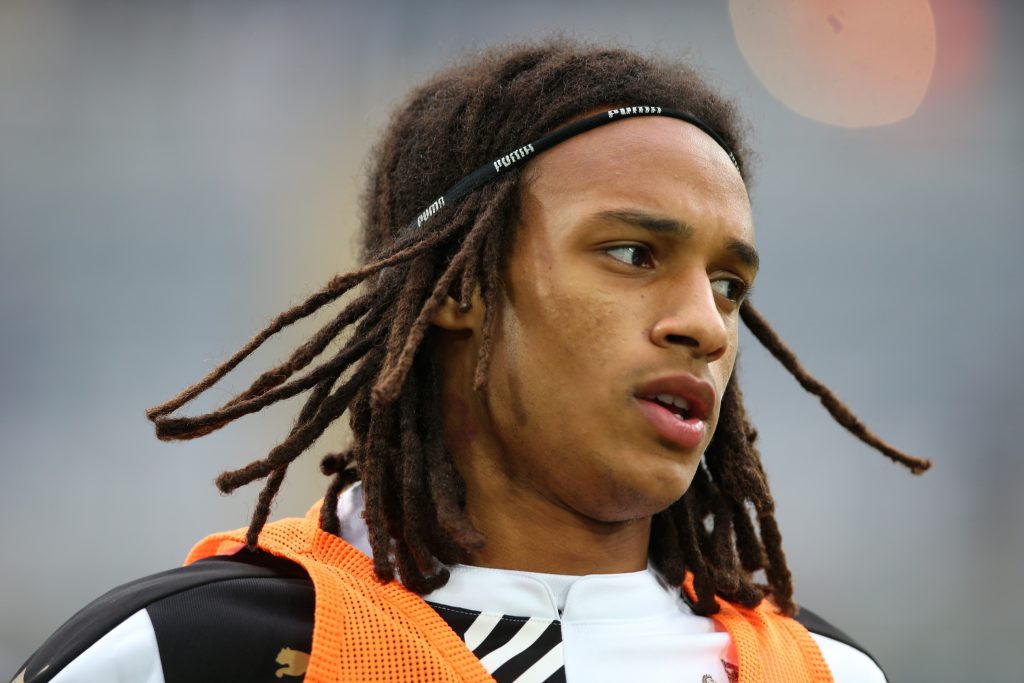 Kevin Mbabu during his time at Newcastle United.