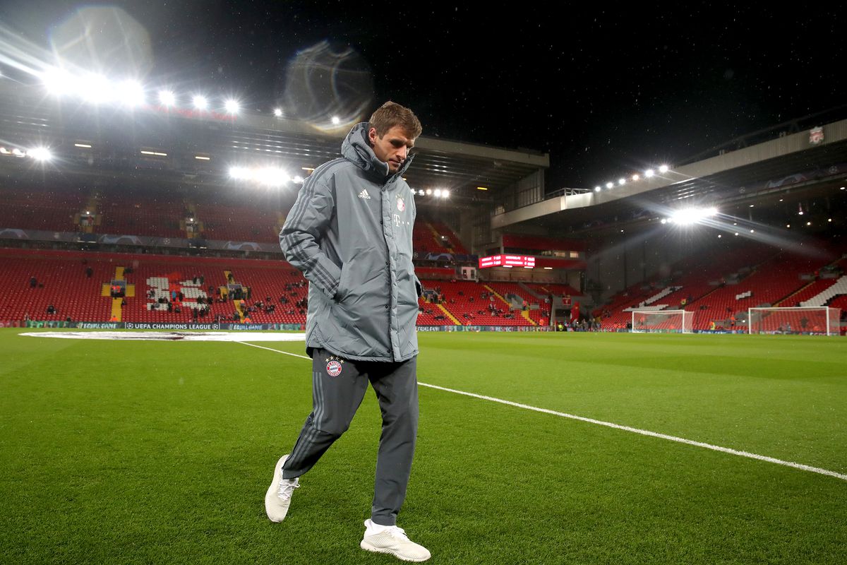Bayern Munich star Thomas Muller would love to be a Liverpool supporter. (Photo by Nick Potts/PA Images via Getty Images)
