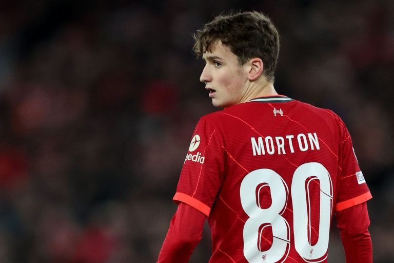 Liverpool midfielder Tyler Morton talks about improving his game at Blackburn.