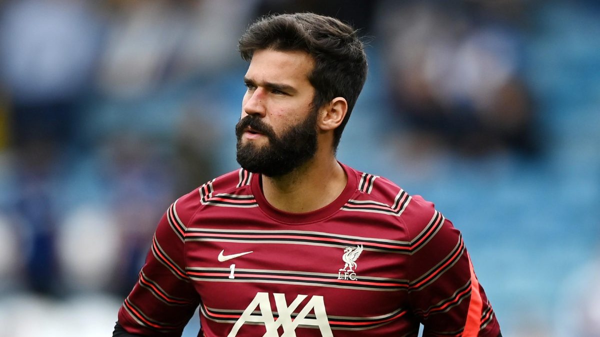 Alisson Becker talks about Manchester United game.