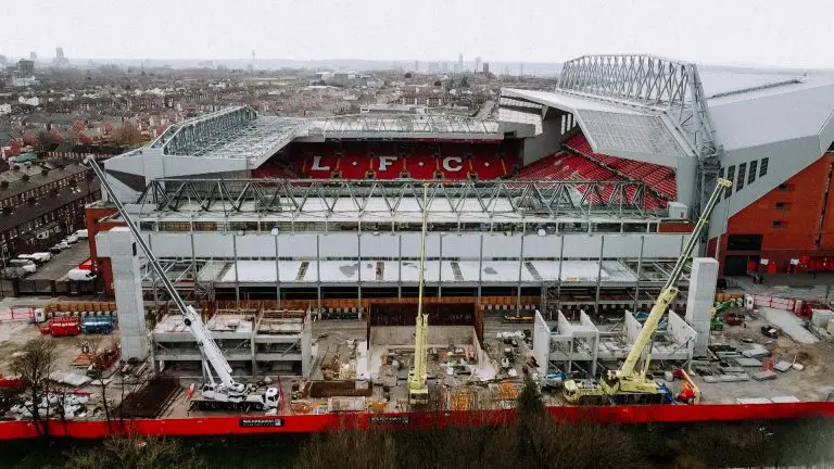 Anfield redevelopment moves forward as Liverpool confirm new approach.