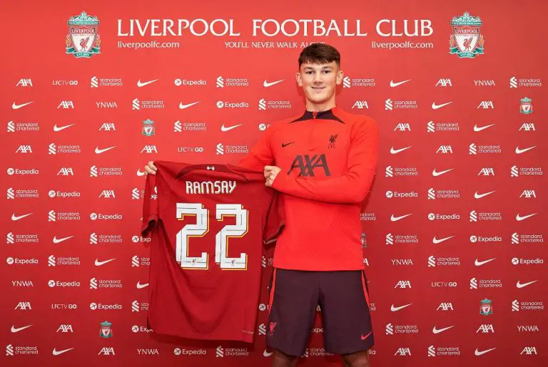 Calvin Ramsay is now a Liverpool player.