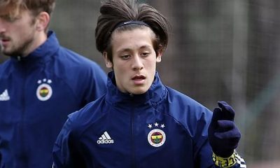 Arda Guler in action for Fenerbahce in a training session.