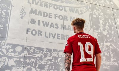 Harvey Elliott is making a name for himself at Liverpool.