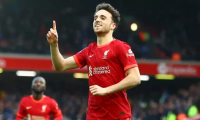 Diogo Jota signs a new lucrative contract with Liverpool