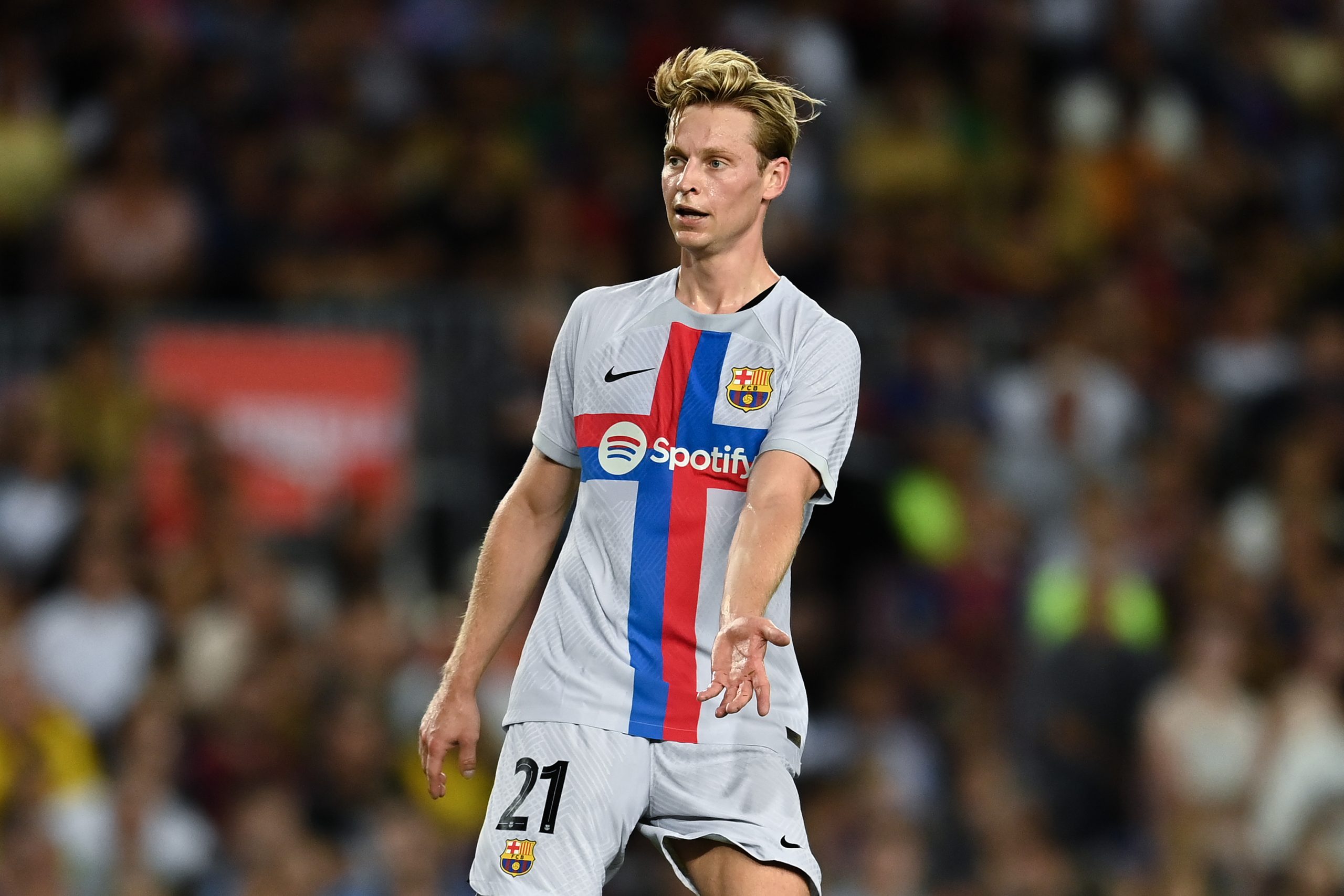 Liverpool are interested in Barcelona ace Frenkie de Jong.