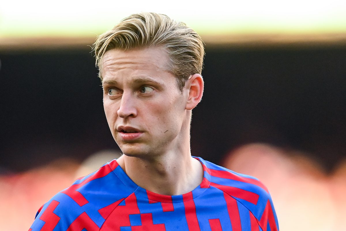 Netherlands midfielder Frenkie de Jong reveals he was told to join Liverpool while training in Qatar. 