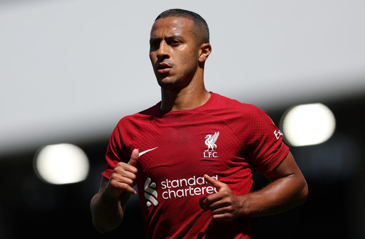 Liverpool star Thiago Alcantara ruled out from four to six weeks due to a hamstring injury.
