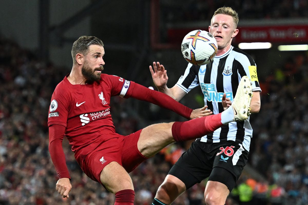 Jurgen Klopp confirms Liverpool skipper Jordan Henderson injured his hamstring against Newcastle United. (Photo by PAUL ELLIS/AFP via Getty Images)