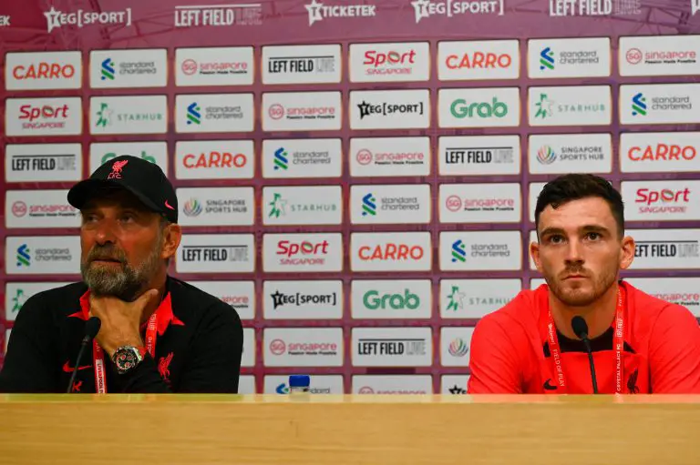 Liverpool boss Jurgen Klopp visibly annoyed by Dietmar Hamann comments.