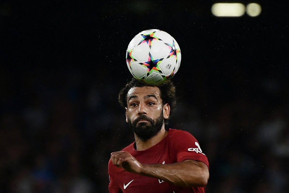 Mohamed Salah was on the scoresheet against Napoli in the UEFA Champions League encounter