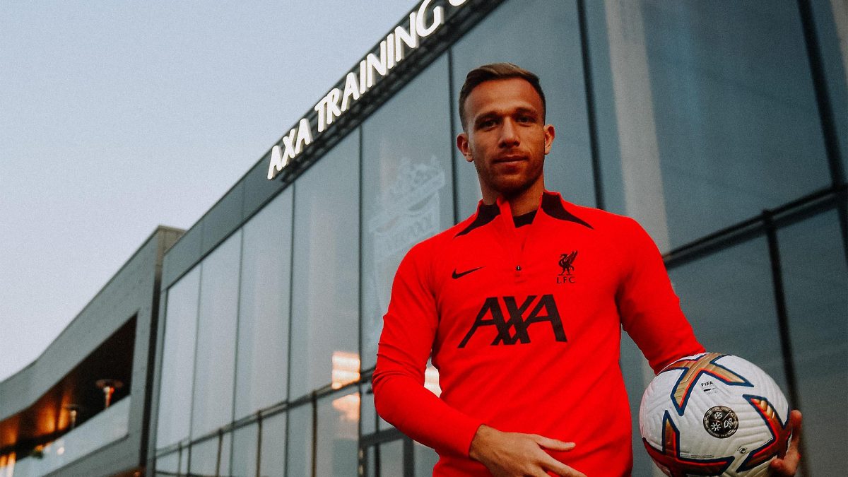 Liverpool midfielder Arthur Melo could return from injury ahead of schedule.