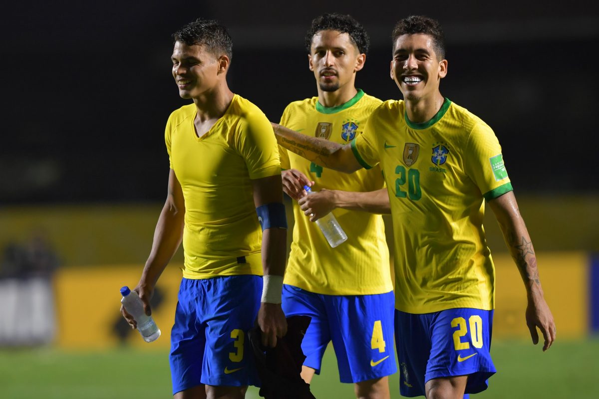 Liverpool star Roberto Firmino is among three Reds in the Brazil squad
