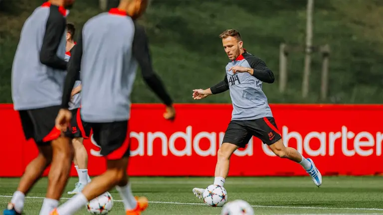 Liverpool boss Jurgen Klopp confirms Arthur Melo injury ahead of Arsenal clash.