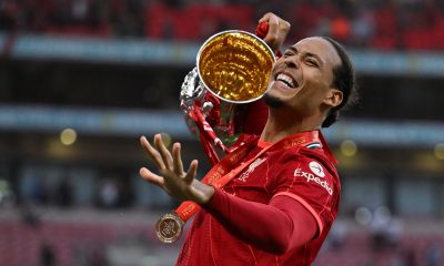 Virgil van Dijk of Liverpool (Photo by BEN STANSALL/AFP via Getty Images)