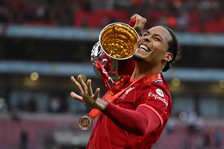 Virgil van Dijk of Liverpool (Photo by BEN STANSALL/AFP via Getty Images)