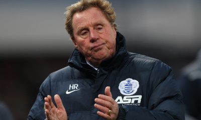 Harry Redknapp in 2015 as the manager of Queen's Park Rangers.