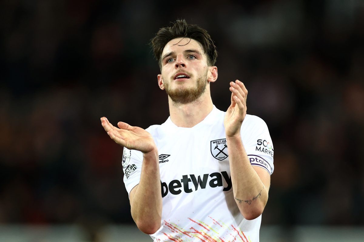 West Ham United manager David Moyes dismisses January exit for Liverpool linked Declan Rice.