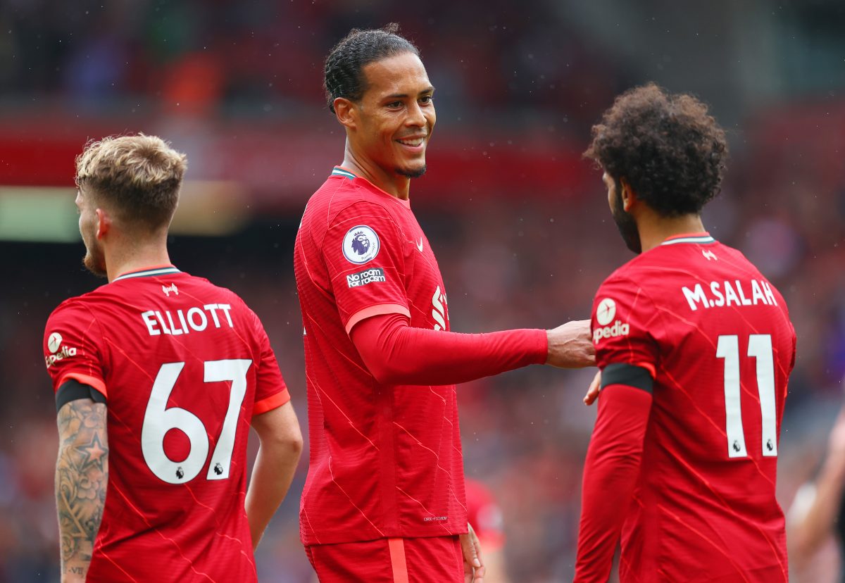 Virgil van Dijk on the influence of Mohamed Salah and his goal-scoring record for Liverpool. 