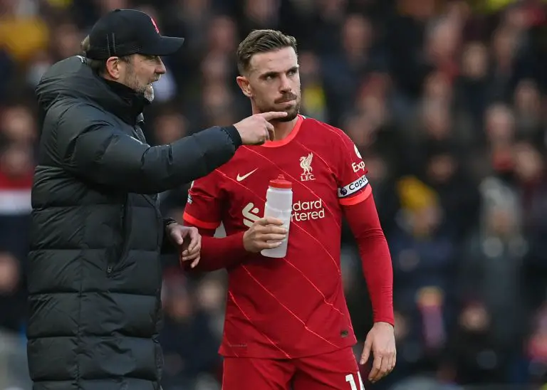 Jordan Henderson dismisses Liverpool summer overhaul as a 'rebuild' of sorts.