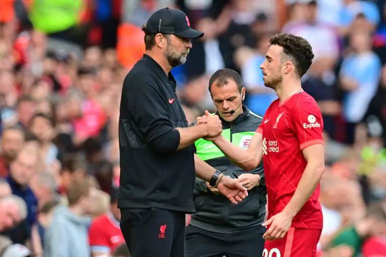 Jurgen Klopp defends Liverpool star Diogo Jota amid a wave of criticism .