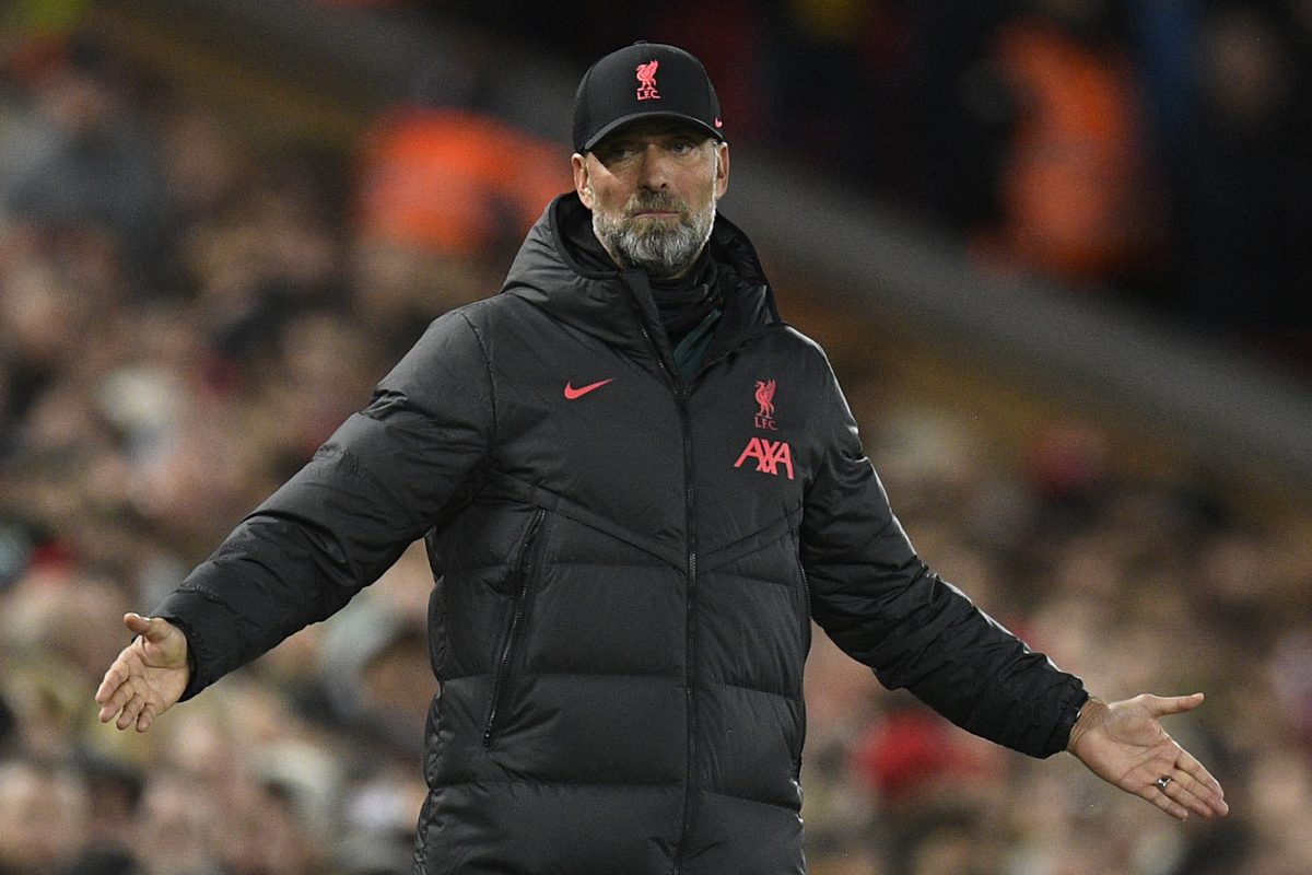 Jurgen Klopp's side have been disappointing this season. (Photo by OLI SCARFF/AFP via Getty Images)