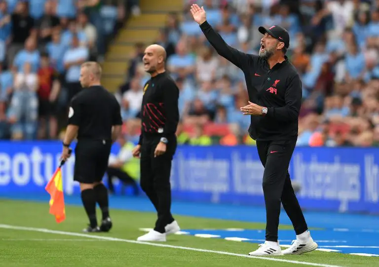 Pep Guardiola attempts to patronize Liverpool boss Jurgen Klopp with belief comment following Nottingham Forest setback.