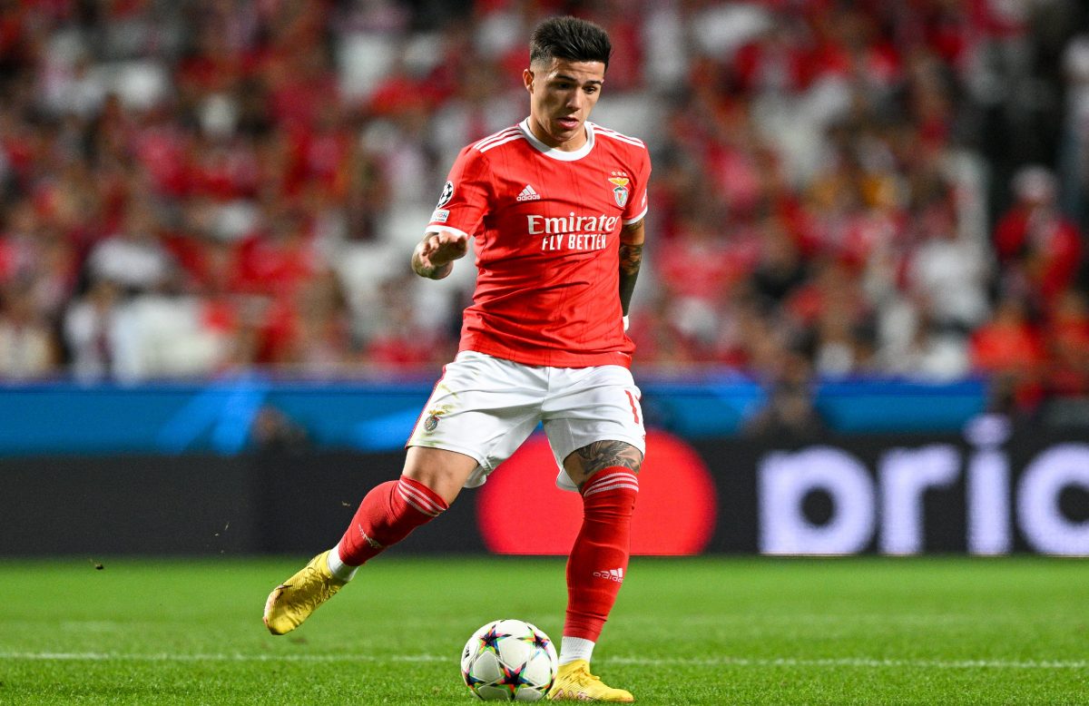 Chelsea 'very close' to signing Liverpool target Enzo Fernandez. (Photo by Octavio Passos/Getty Images)
