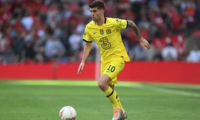 Christian Pulisic of Chelsea in action.