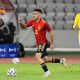 Alberto Moleiro in action for Spain U21.