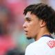 Trent Alexander-Arnold of England looks on during the UEFA Nations League League A Group 3 match between Hungary and England at Puskas Arena on June 04, 2022 in Budapest, Hungary