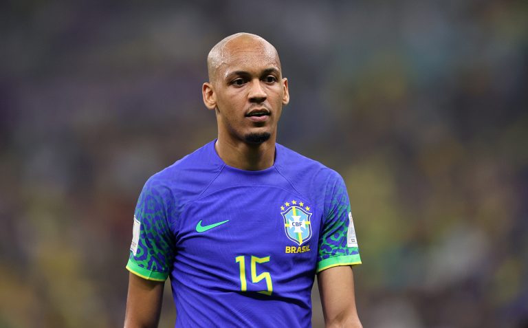 Fabinho of Brazil featured against Cameroon at the 2022 FIFA World Cup.