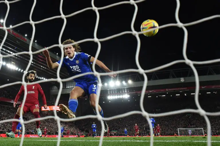 Liverpool manager Jurgen Klopp feels for Leicester defender Wout Faes after his own goals.