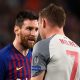 Liverpool vice-captain James Milner talks about going up against Lionel Messi at Camp Nou in 2019.