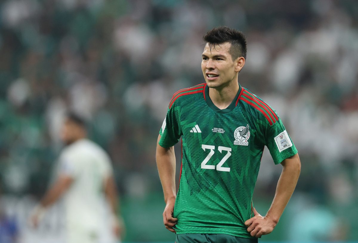 One-time Liverpool transfer target Hirving Lozano.