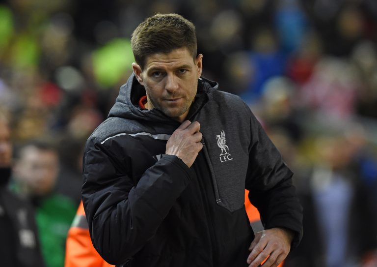 Steven Gerrad is a legend at Liverpool. (Photo by PAUL ELLIS/AFP via Getty Images)