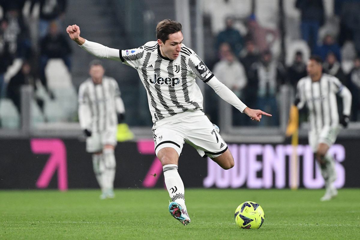 Liverpool target Federico Chiesa available at £38m.